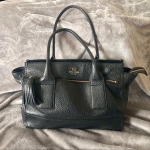 Kate Spade Large Black Tassel Purse!